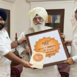 Harjot Singh Bains invite Baba Gurinder Singh Dhillon for the 350th Martyrdom Day