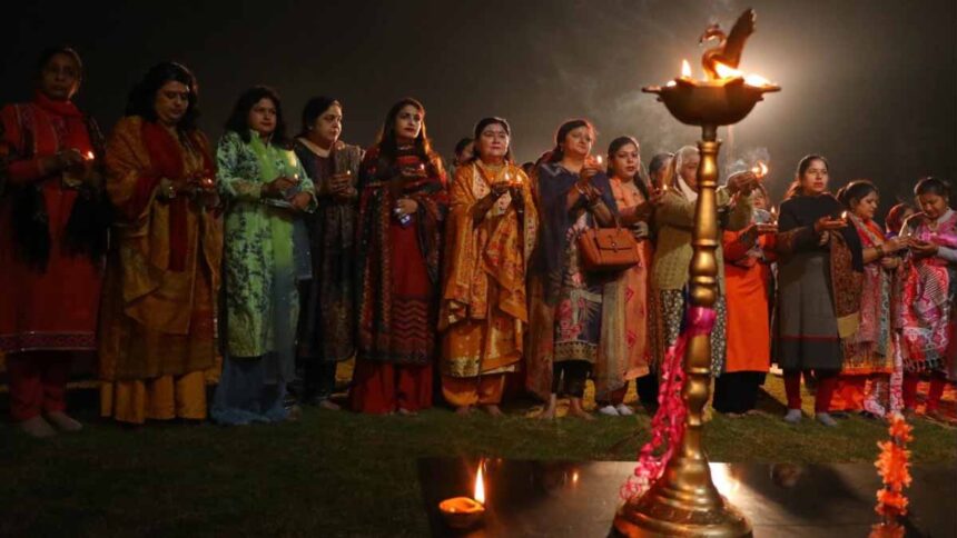 Kartik Deepdan Mahotsav organised at St. Soldier