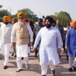 Construction of temporary assembly dedicated to the martyrdom day of Ninth Patshah