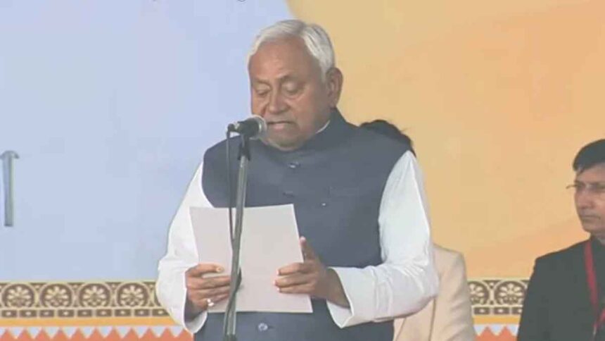 Nitish Kumar Oath