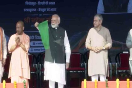 PM Modi flags off four new Vande Bharat Express trains from Varanasi