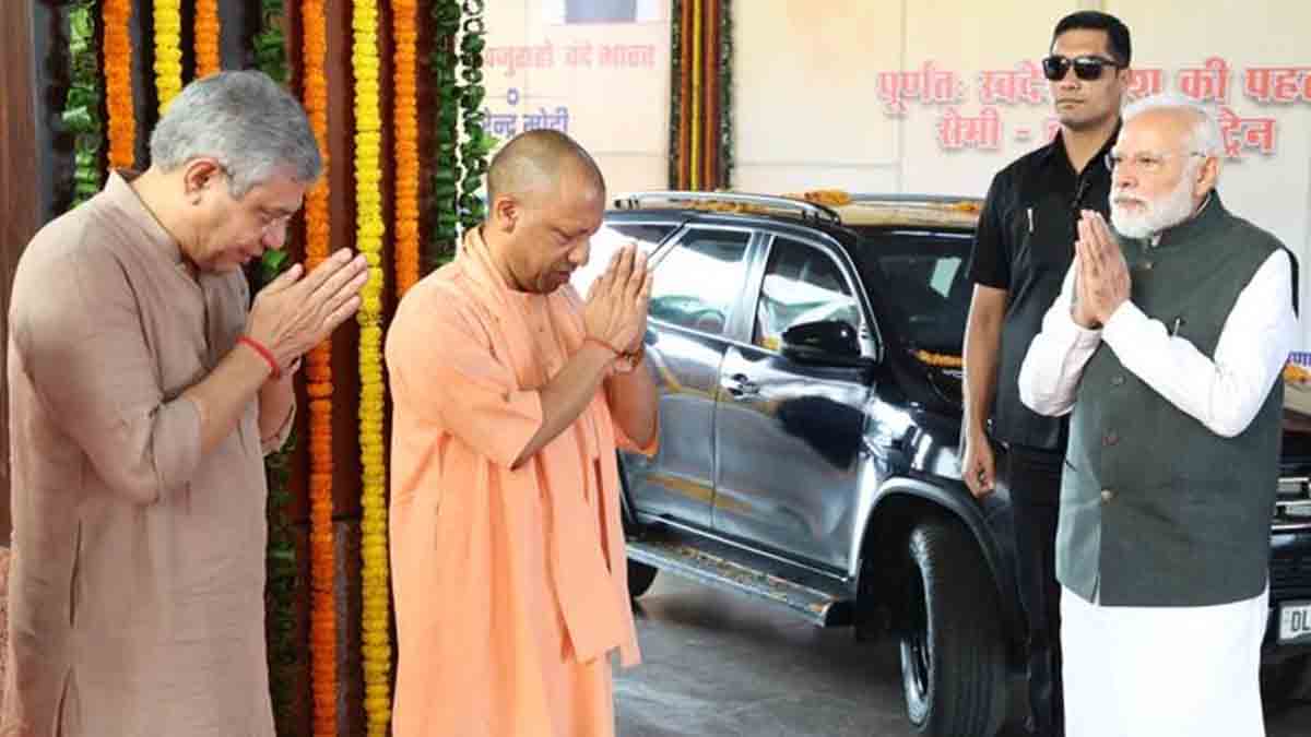 PM Modi flags off four new Vande Bharat Express trains from Varanasi