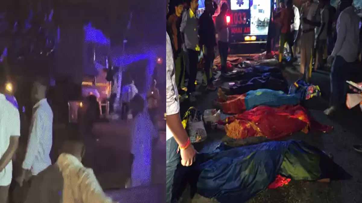 The accident erupted in chaos. A large number of people from the surrounding area arrived at the scene