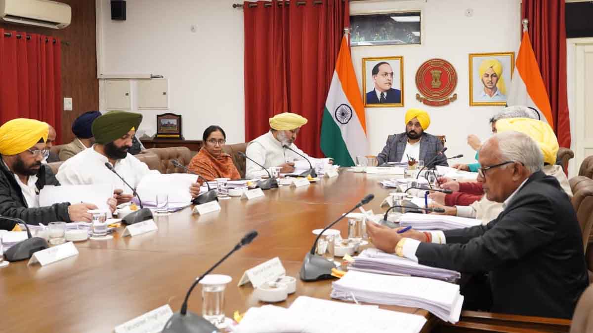 Punjab Cabinet Meeting
