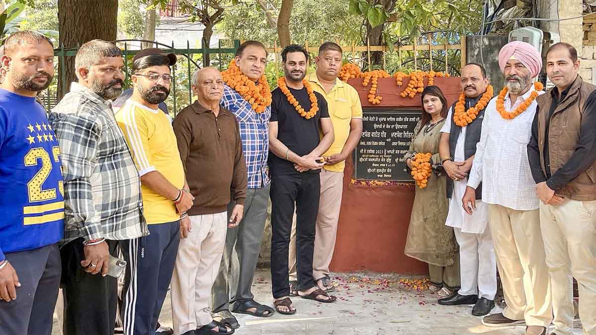 जालंधर सेंट्रल में रु 1.65 करोड़ के ग्रीन बेल्ट और सड़क निर्माण कार्यों की शुरुआत