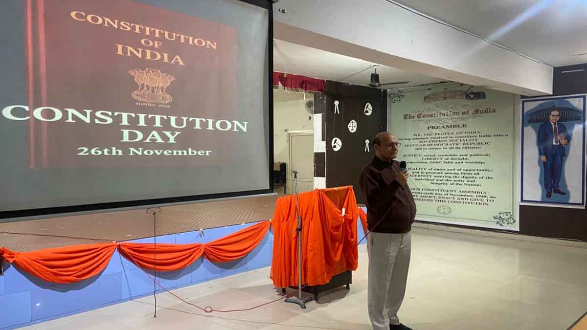 सेंट सोल्जर ने मनाया संविधान दिवस