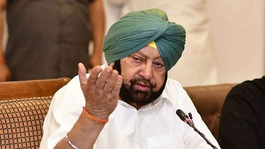 Former CM Captain Amarinder Singh