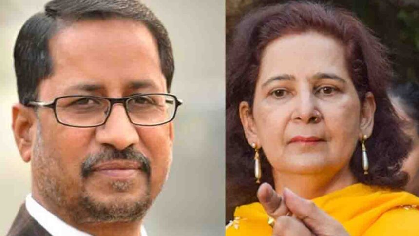 Anil Joshi and Navjot Kaur Sidhu