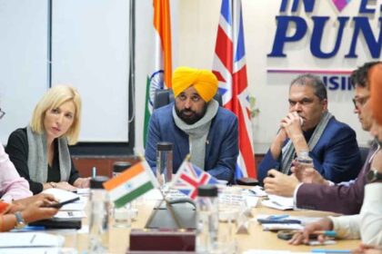 CM Mann presented Punjab as an investment hub for the UK