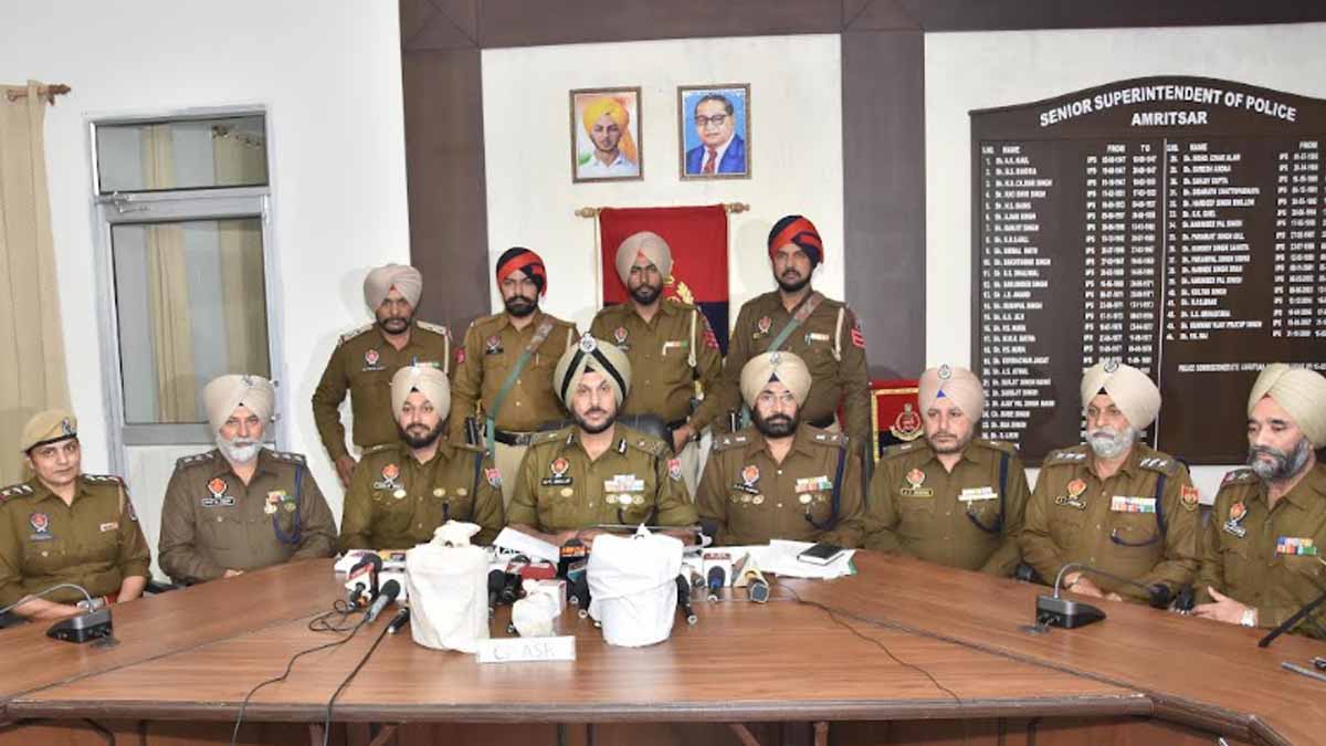Punjab News: विदेशी हैंडलरों से जुड़े सीमा–पार ड्रग कार्टेलों का भंडाफोड़; ICE, हेरोइन सहित 3 गिरफ्तार
