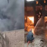 Fire breaks out at feed factory in Ludhiana