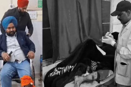 Doctors treating the injured at the hospital