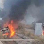 किसानों का हिंसक प्रदर्शन, 14 गाड़ियां फूंकी, पथराव और लाठीचार्ज, MLA का सिर फूटा, इंटरनेट सेवाएं बंद