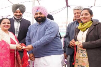 Harjot Singh Bains participated in the mega PTM