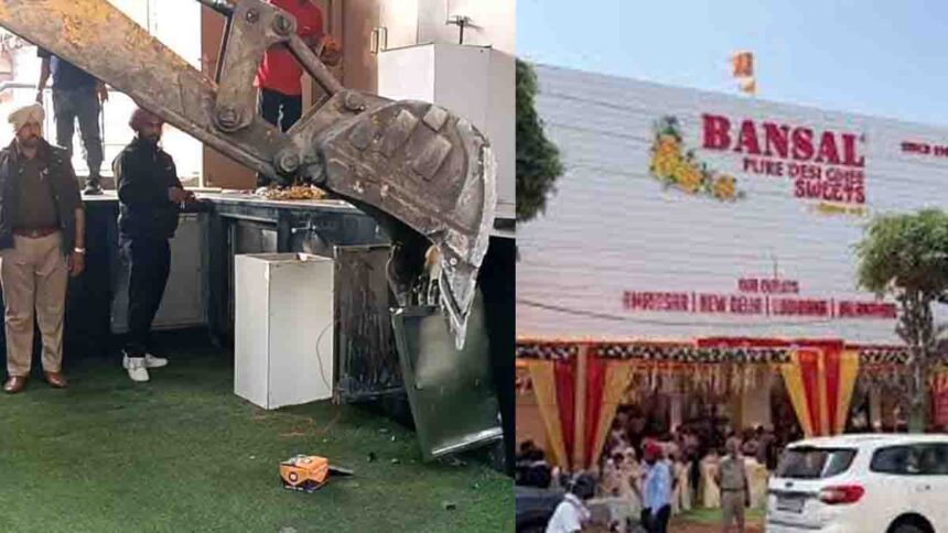 Jalandhar Municipal Corporation Action Bansal Sweet Shops