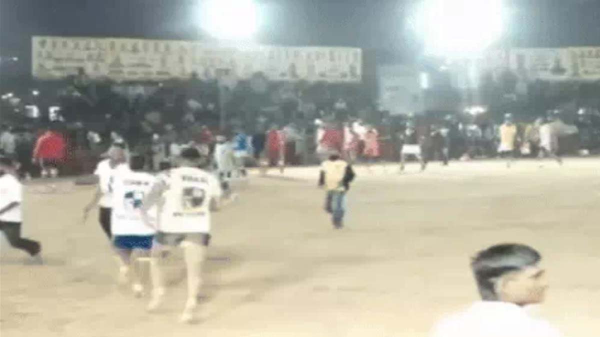 The shooting caused a stampede among the players who had come to participate in the tournament