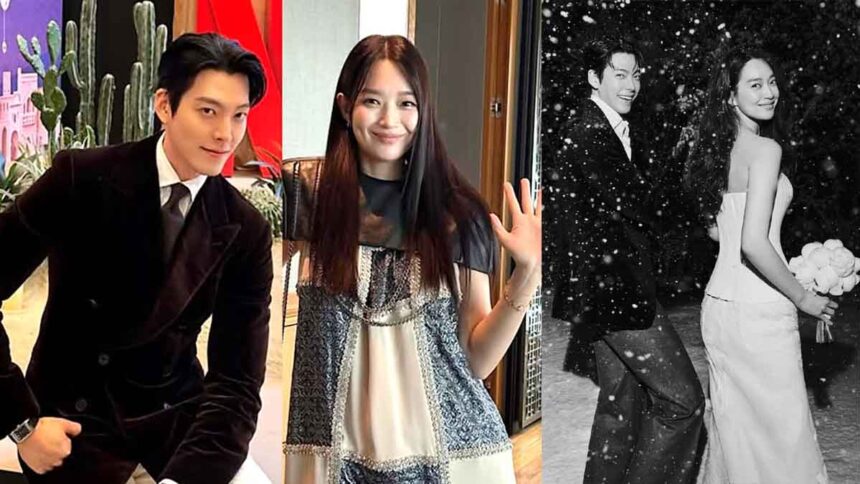 High-profile K-drama couple Kim Woo-bin and Shin Min-a marry after 10-year relationship