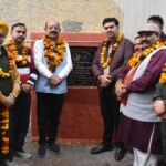 Mohinder Bhagat laid foundation stone for sewerage project