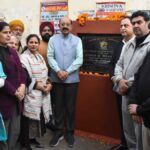Mohinder Bhagat laid the foundation stone for development works in Ward No 56