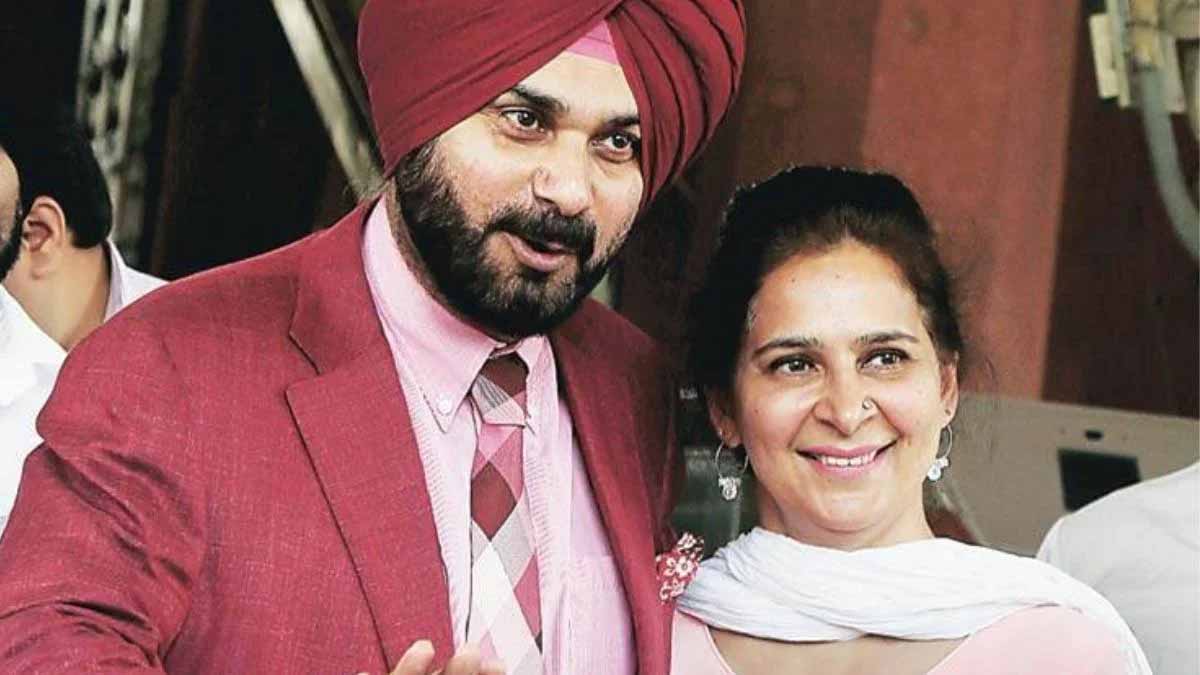 Navjot Sidhu's wife suspended from Congress