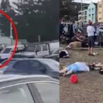 10 people were killed in the shooting. Their bodies were found on the beach