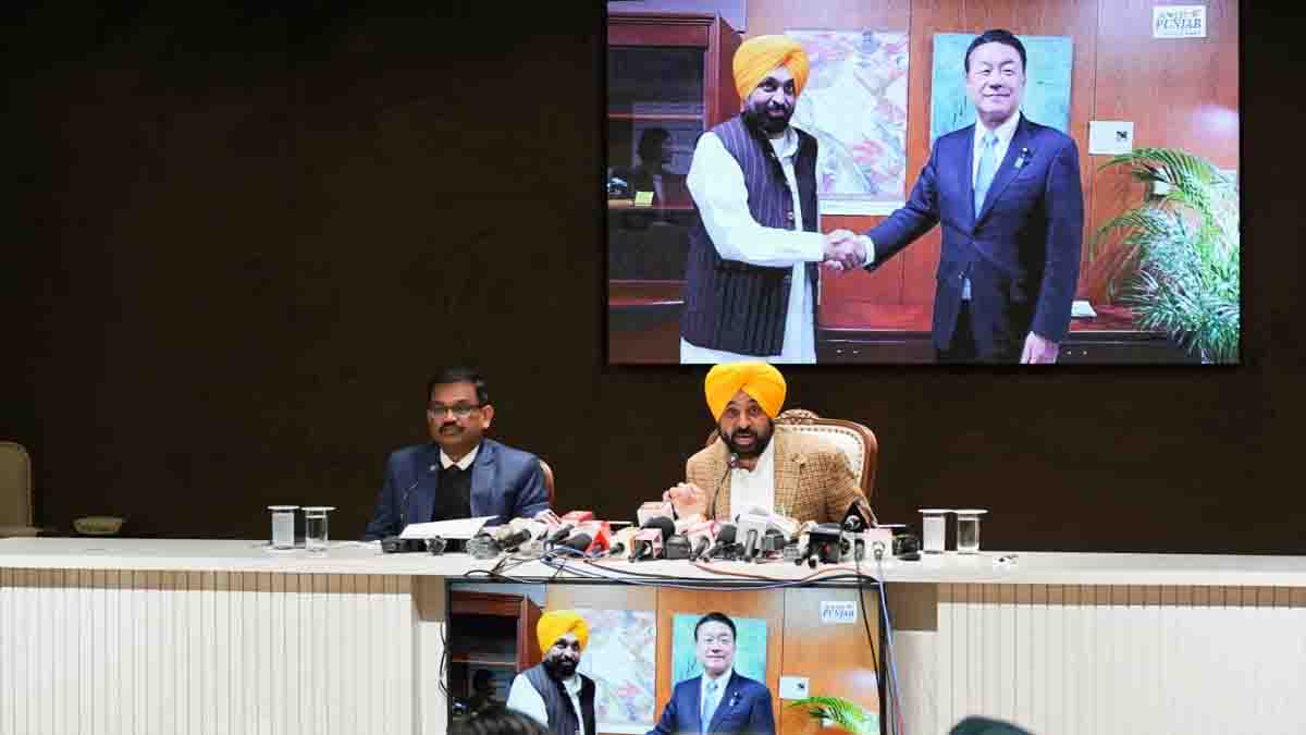 Punjab News: जापान और दक्षिण कोरिया का दौरा प्रदेश की औद्योगिक प्रगति में नया मील का पत्थर साबित होगा- मुख्यमंत्री