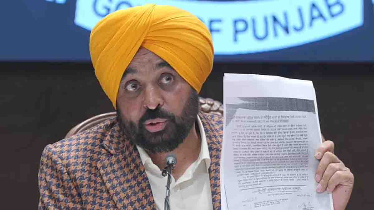 Punjab News: अकाली दल और शिरोमणि कमेटी अपने गलत कामों के लिए अकाल तख्त साहिब-पंथ को ढाल बना रही- भगवंत मान