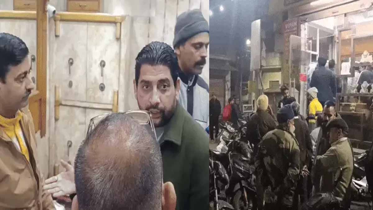 Former MLA Sheetal Angural arrived at the scene