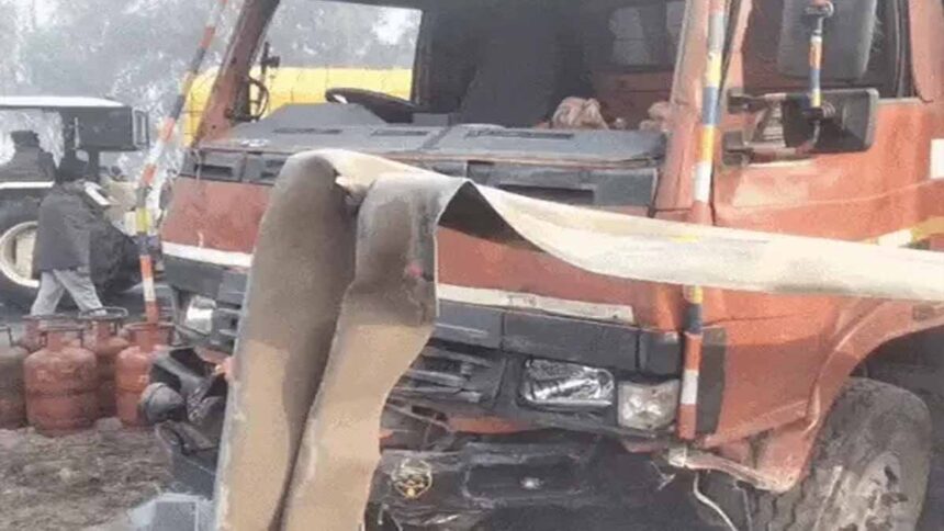 Several vehicles collided in Ludhiana