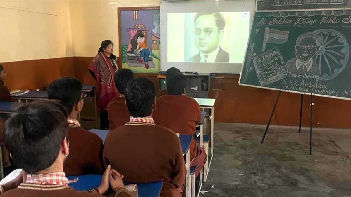 St. Soldier celebrated the death anniversary of Dr. B.R. Ambedkar