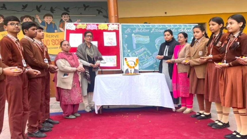 St. Soldier celebrated the death anniversary of Dr. B.R. Ambedkar