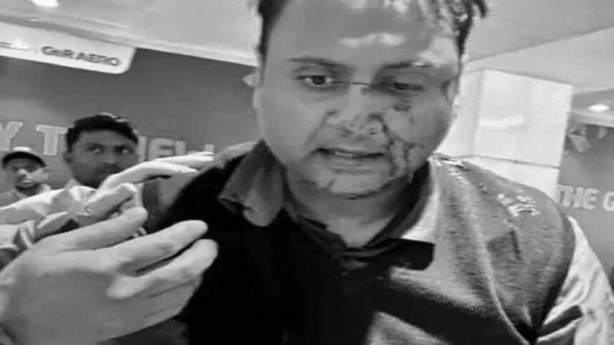 Air India Express Pilot Assault Passenger