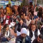 जालंधर में कांग्रेस नेताओं का उग्र प्रदर्शन