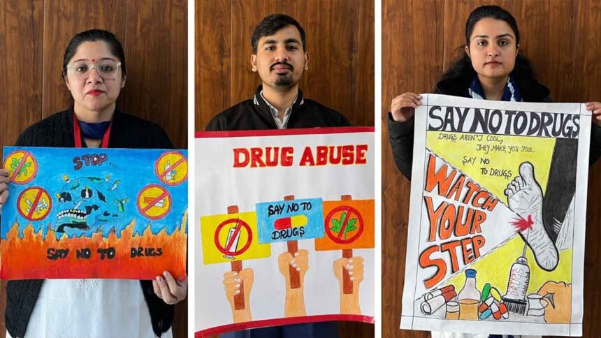 Innocent Hearts: इनोसेंट हार्ट्स कॉलेज के रेड रिबन क्लब ने 'नशे को ना कहें' का फैलाया संदेश