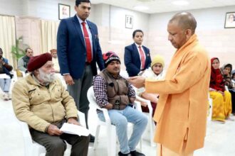 CM Yogi Listens to Grievances During Janta Darshan