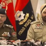 प्रेस कांफ्रेंस करते डीजीपी गौरव यादव