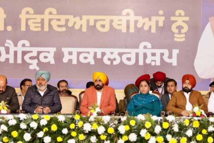 Mann government distributed scholarships to Dalit students under Mission Rangla Punjab