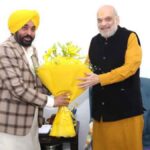 Bhagwant Mann met Union Home Minister Amit Shah
