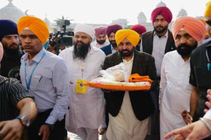 CM Mann paid obeisance at Sri Nanded Sahib
