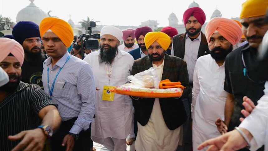 CM Mann paid obeisance at Sri Nanded Sahib
