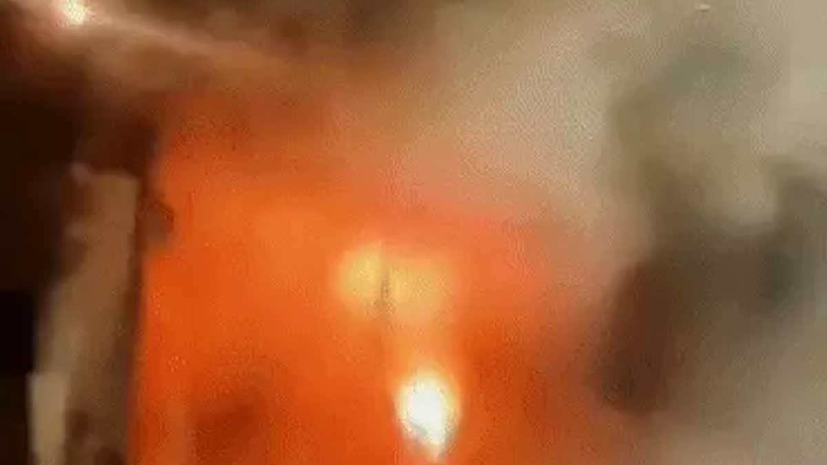 Fire in Wine Shop Jalandhar