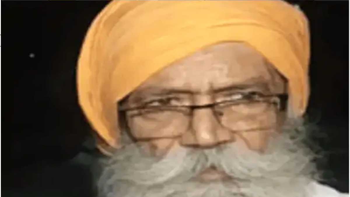 Inderjit Singh, former DIG of Punjab