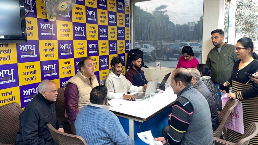 जालंधर सेंट्रल में मुख्यमंत्री सेहत योजना के तहत विशेष हेल्थ कार्ड कैंप