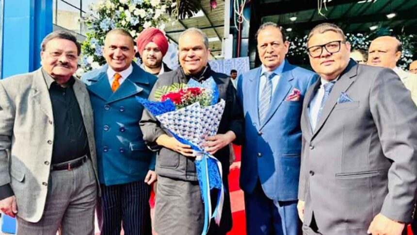 Sanjeev Arora inaugurated the new Tool Room unit at Focal Point