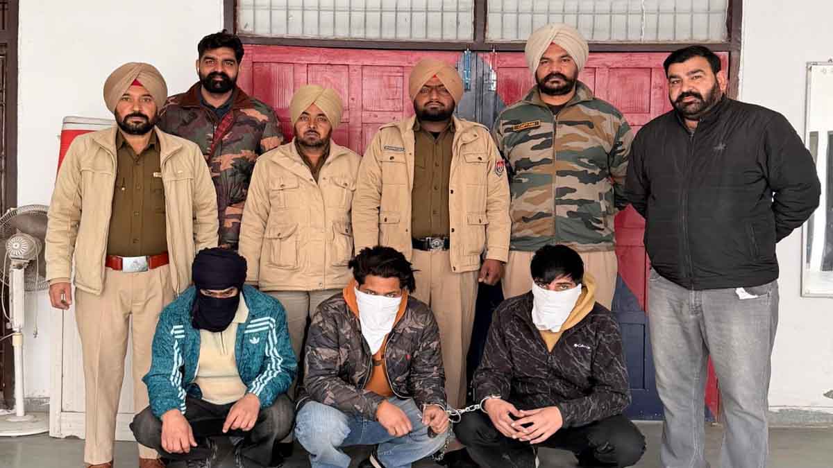 Punjab News: पंजाब में टारगेट किलिंग की वारदात टली, अरश डल्ला गैंग से जुड़े 3 गैंगस्टर गिरफ्तार