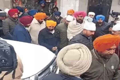 सीएम भगवंत मान पहुंचे गोल्डन टेंपल