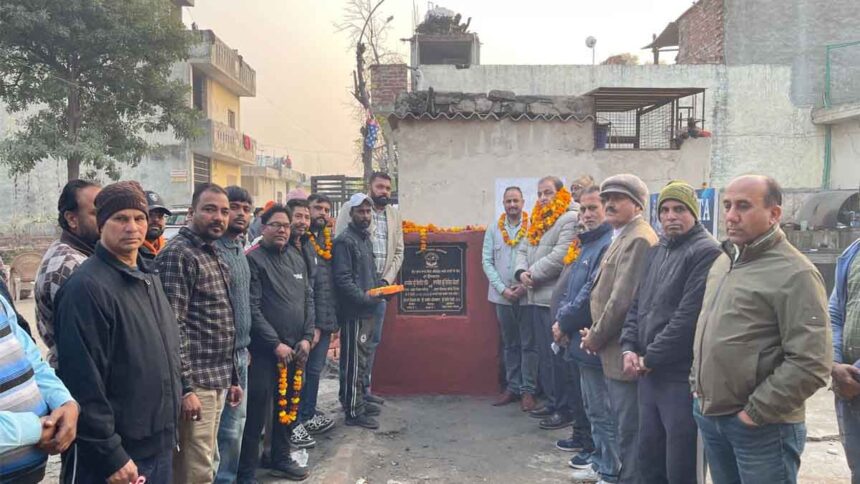 Jalandhar News: नितिन कोहली ने रु44 लाख के सीवरेज व जलापूर्ति कार्यों का किया उद्घाटन