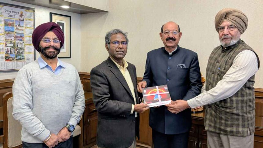 Punjab Defence Services Welfare Minister Mohinder Bhagat