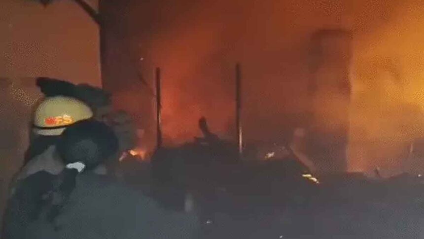 Solan Arki Market Fire