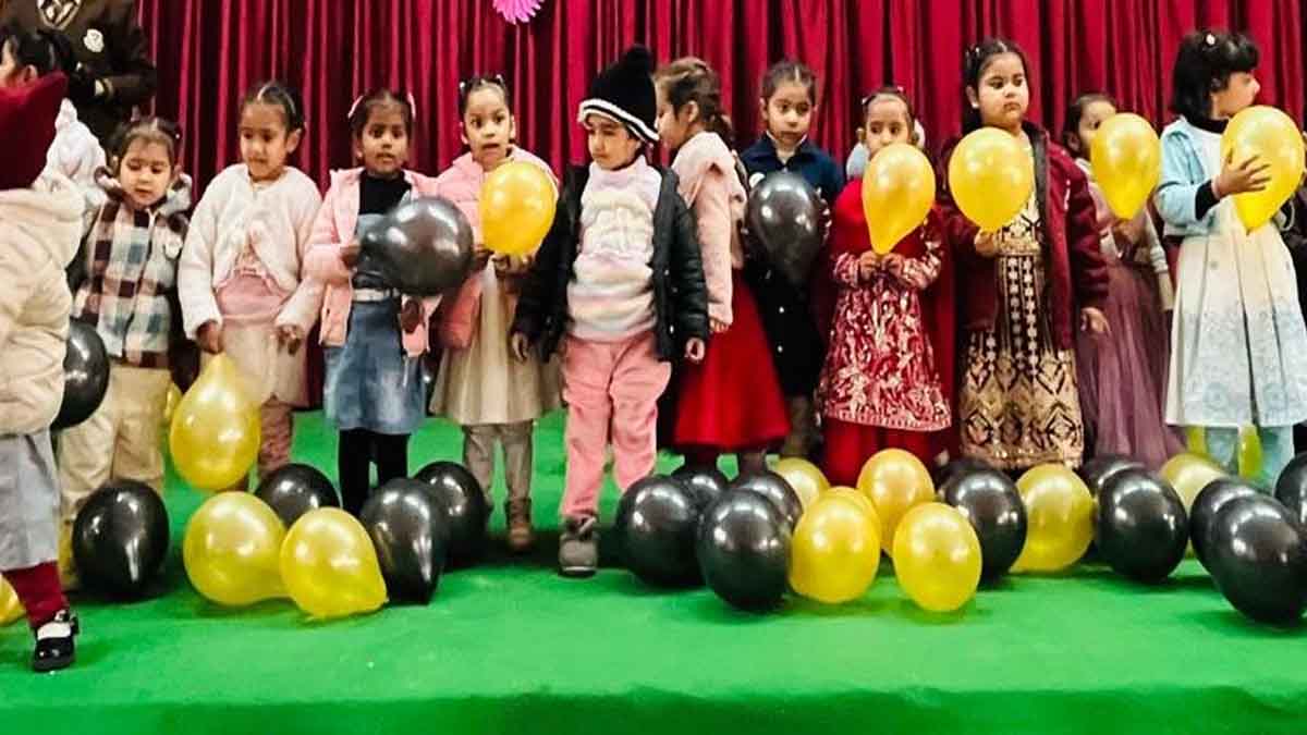 St. Soldier Divine Public School celebrate New Year